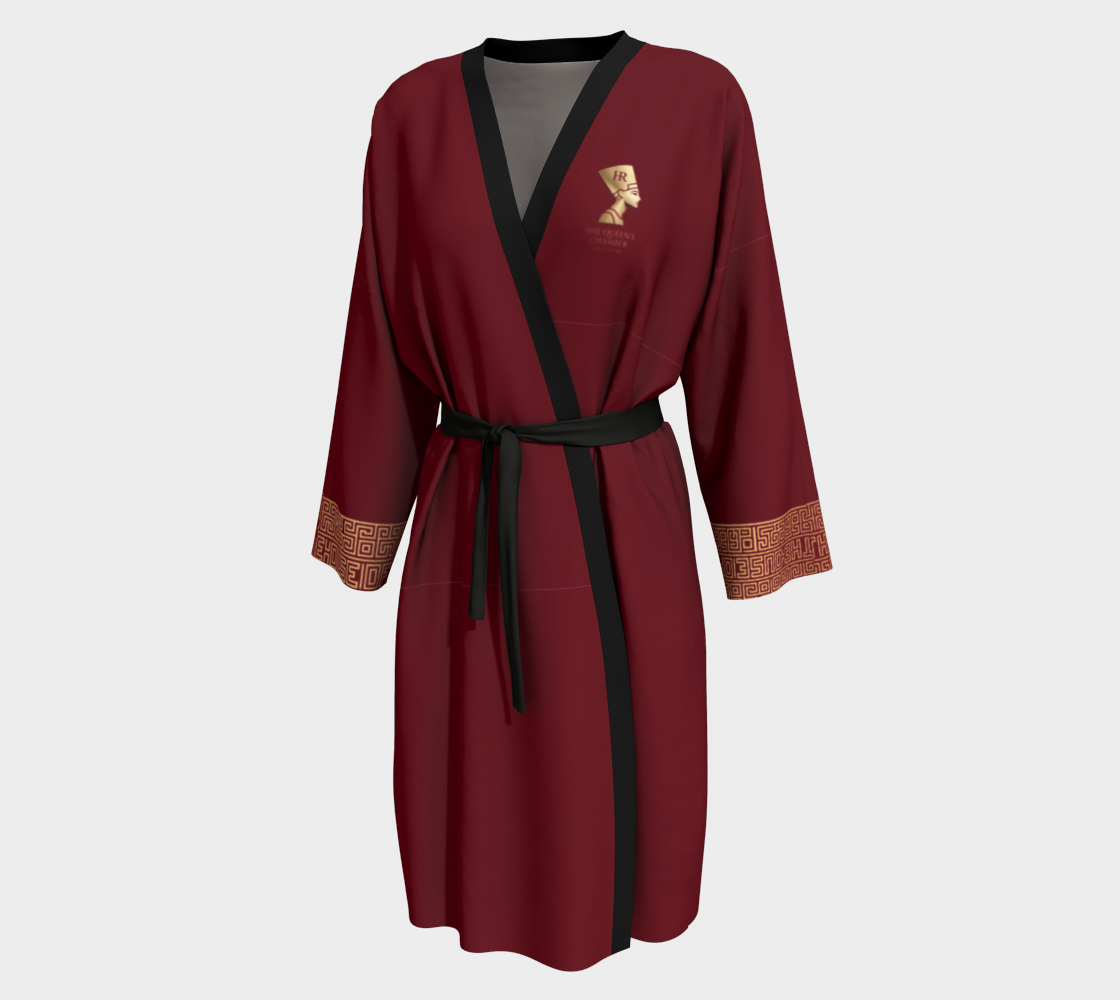 The Queen's Chamber Silk Peignoir Robe